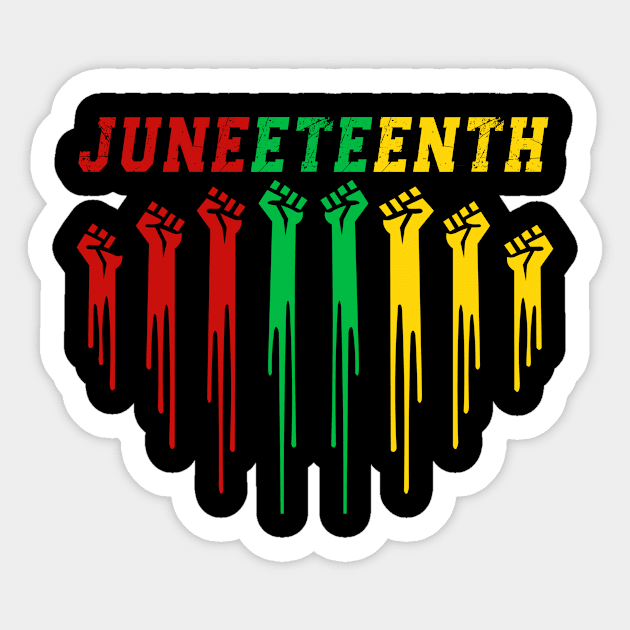 juneteenth Sticker by first12